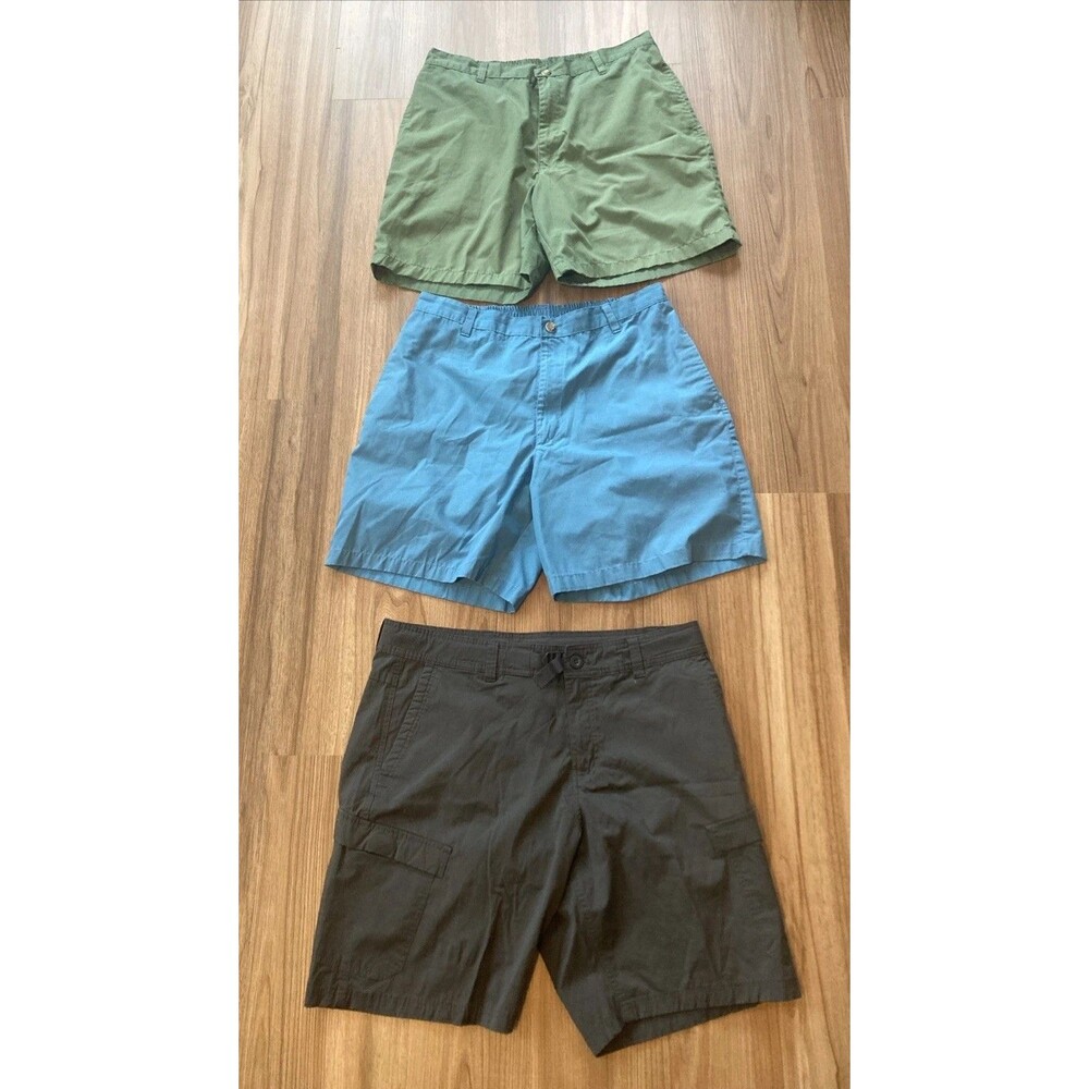 Haband  / Zeroxposur Set of 3 Men's Shorts (Size L/38) Blue, Green, Black